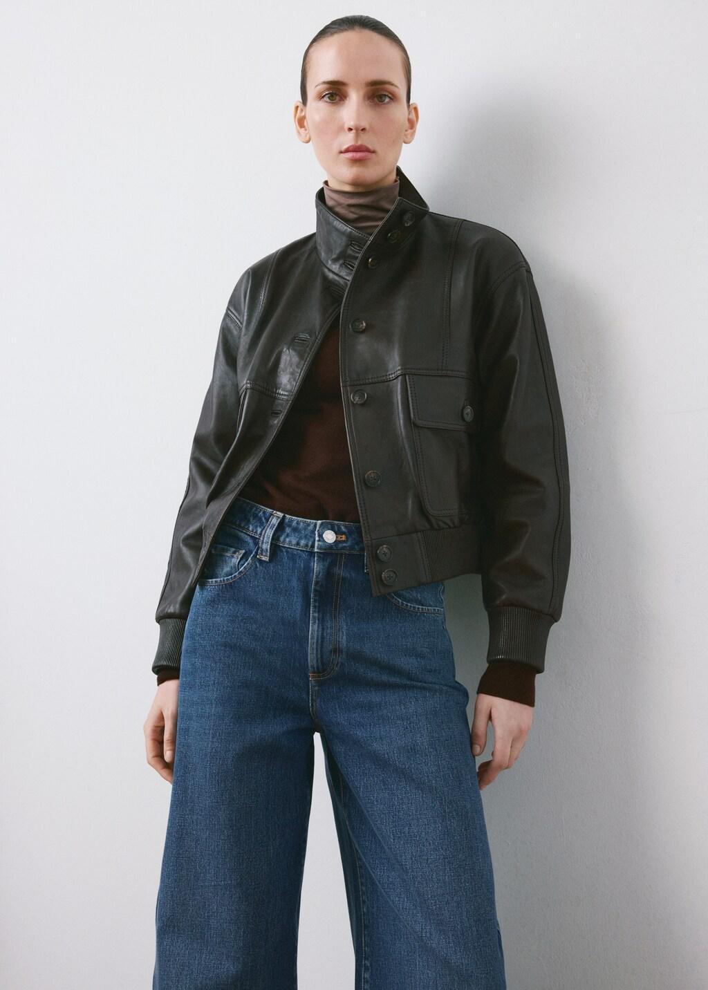 Blue Mid-Rise Balloon Jeans, 0201_TO, large image number 5