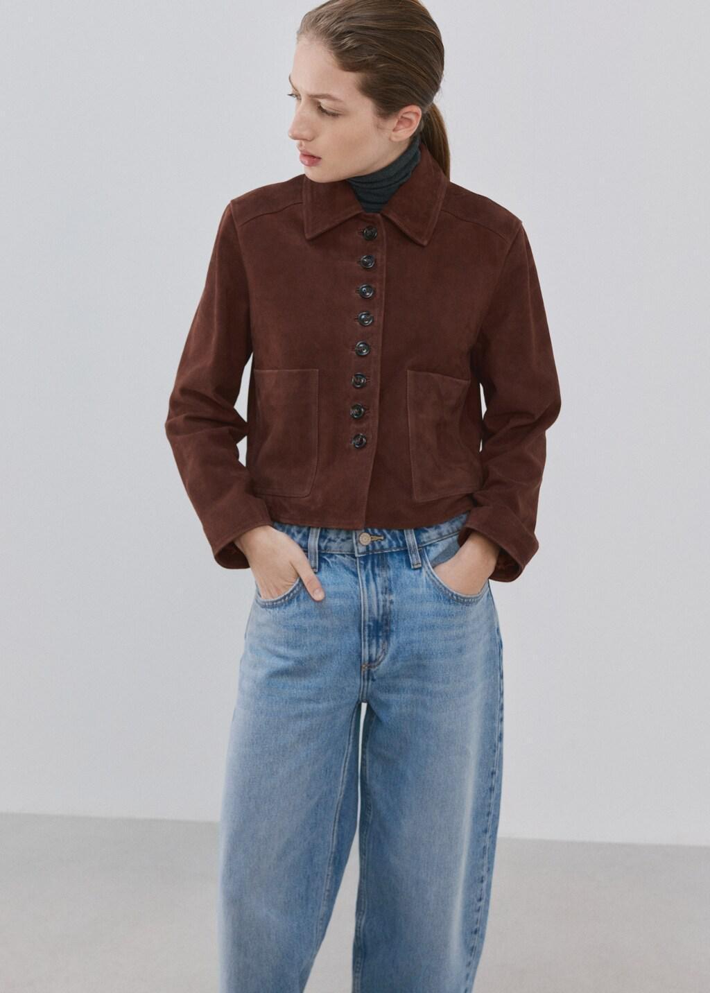 Blue High-Waisted Barrel Jeans, Open Blue, large image number 4