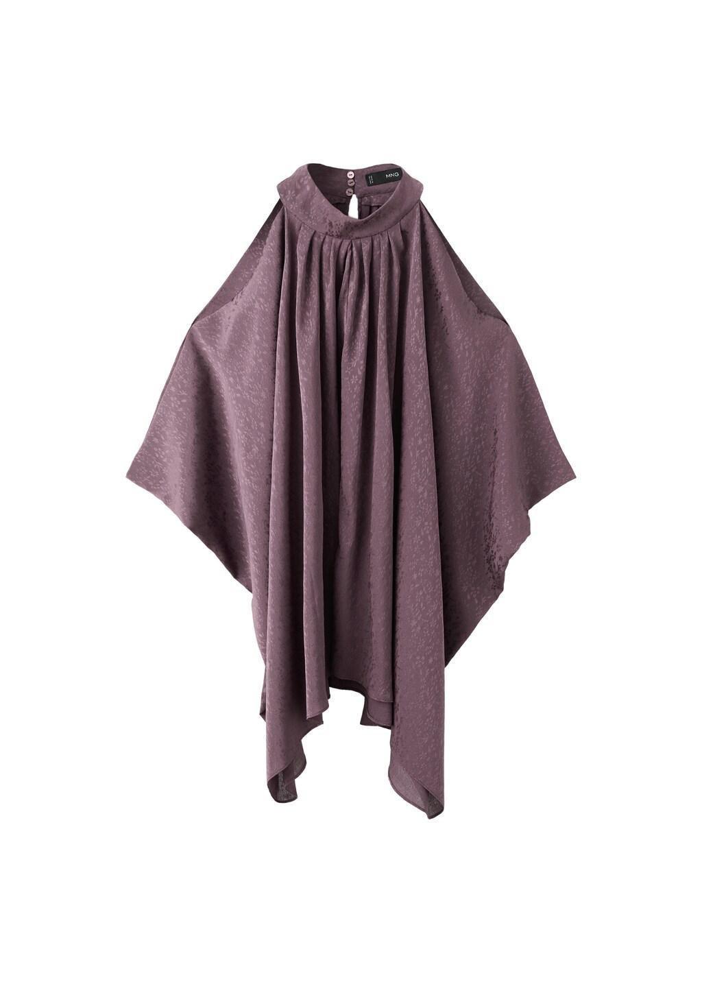 Purple Off-Shoulder Top, Medium Purple, large image number 6