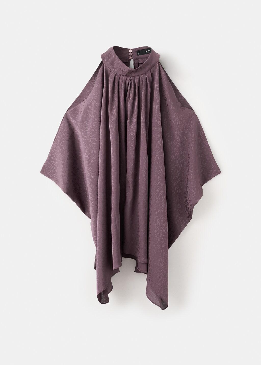 Purple Off-Shoulder Top, Medium Purple, large image number 7