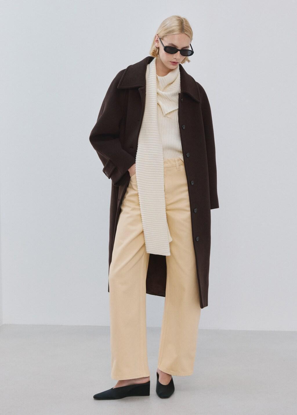 Yellow Mid-Rise Balloon Jeans, Yellow, large image number 0