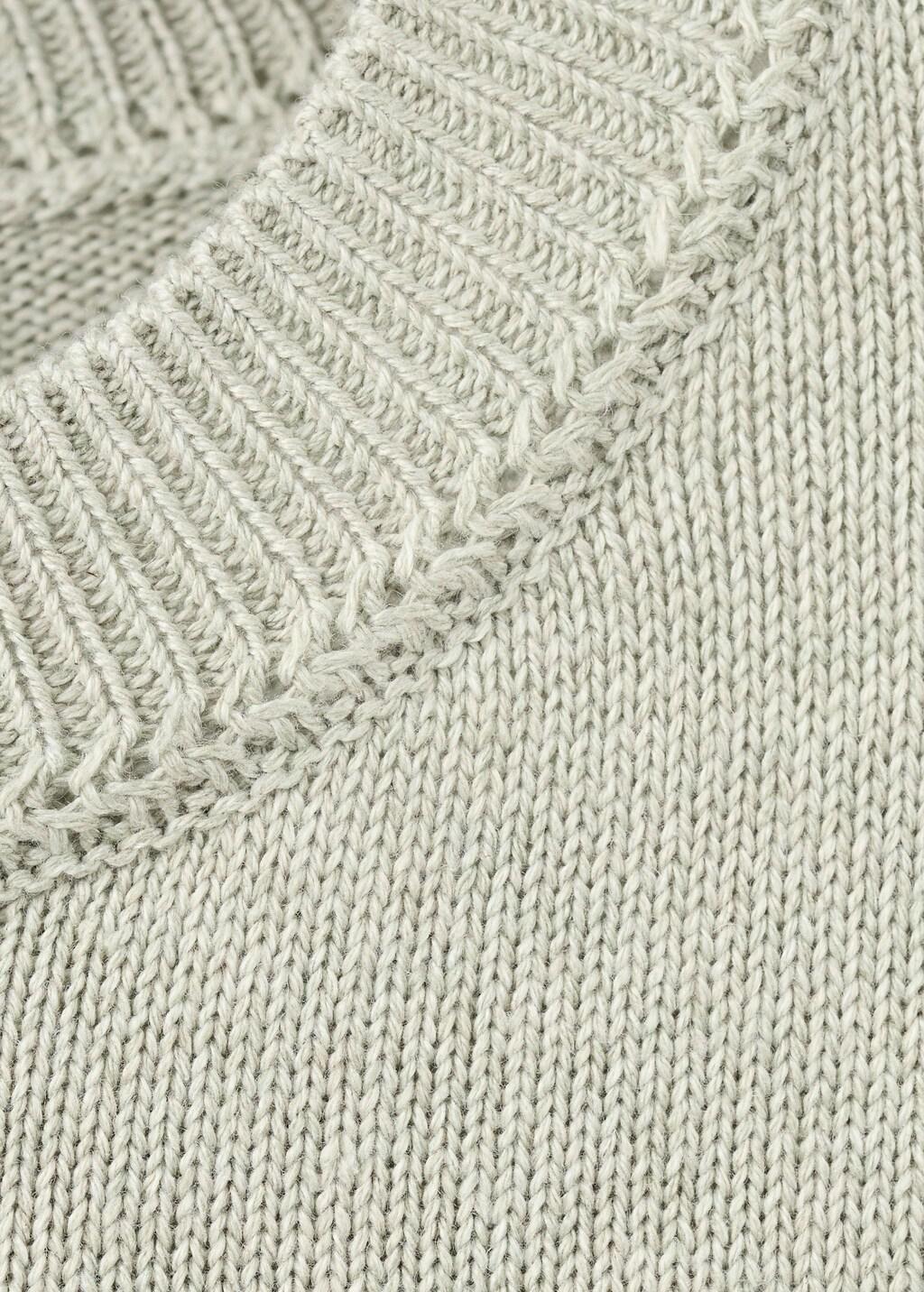 Green Combined Knitted Sweater, 0201_45, medium