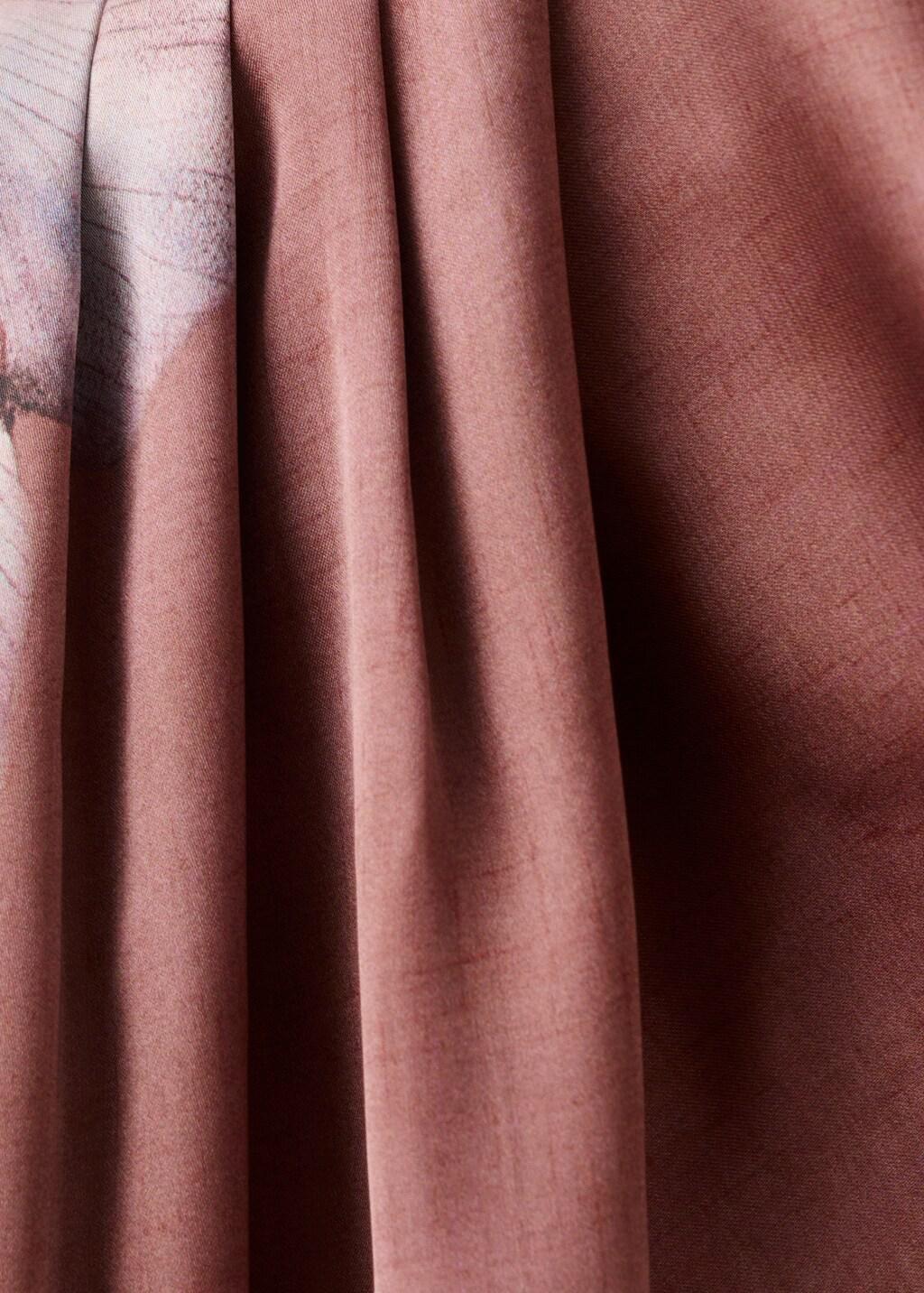 Pink Lt Pastel Floral Blouse With Gathered Neckline, Light-Pastel Pink, large image number 1