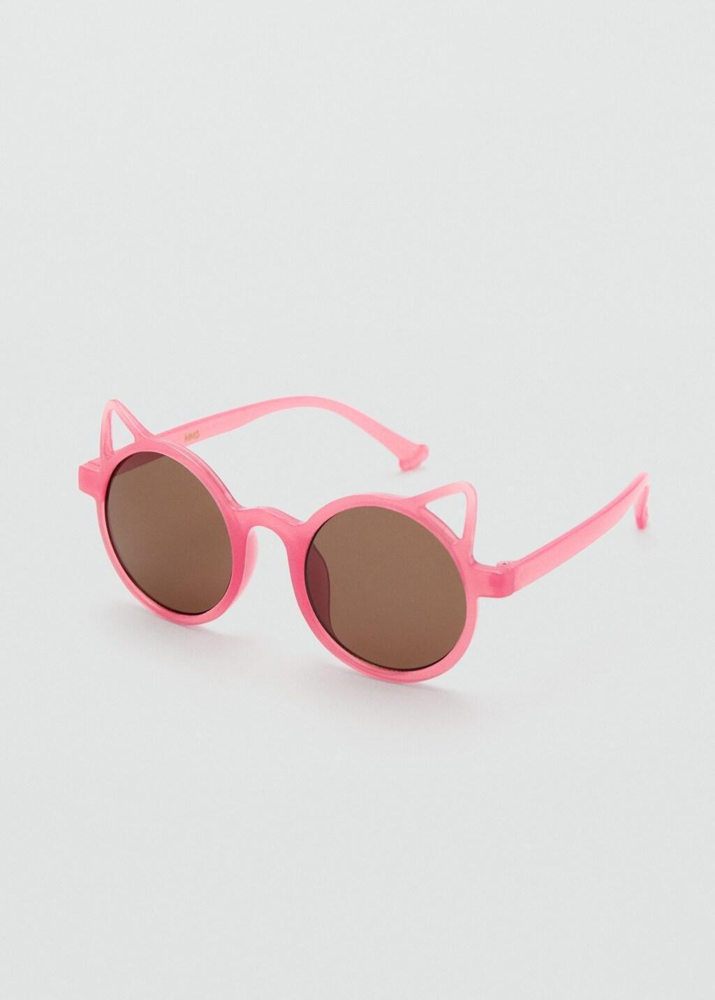 Red Cat Sunglasses, Kids Girls, Red, large image number 0