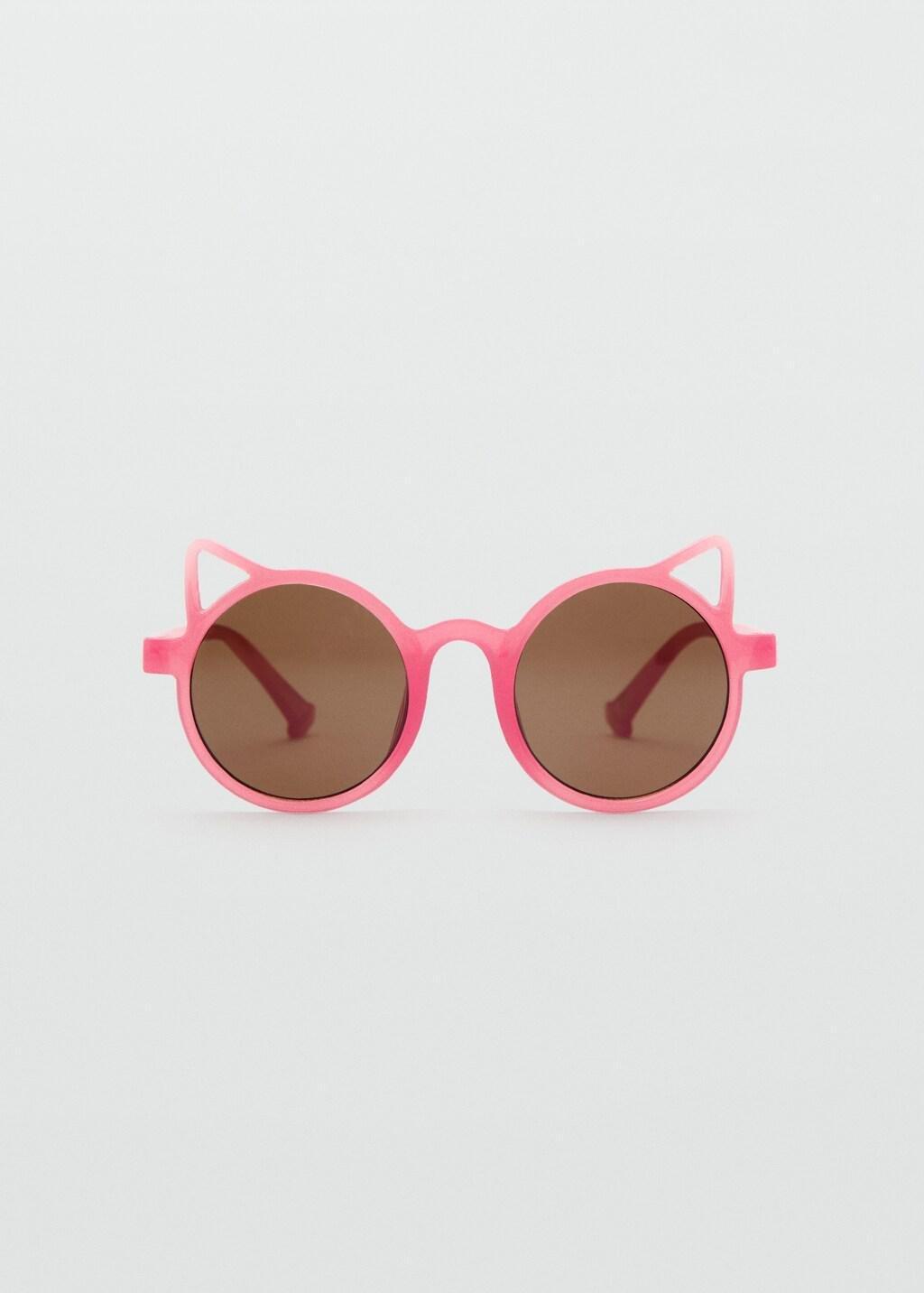 Red Cat Sunglasses, Kids Girls, Red, large image number 3