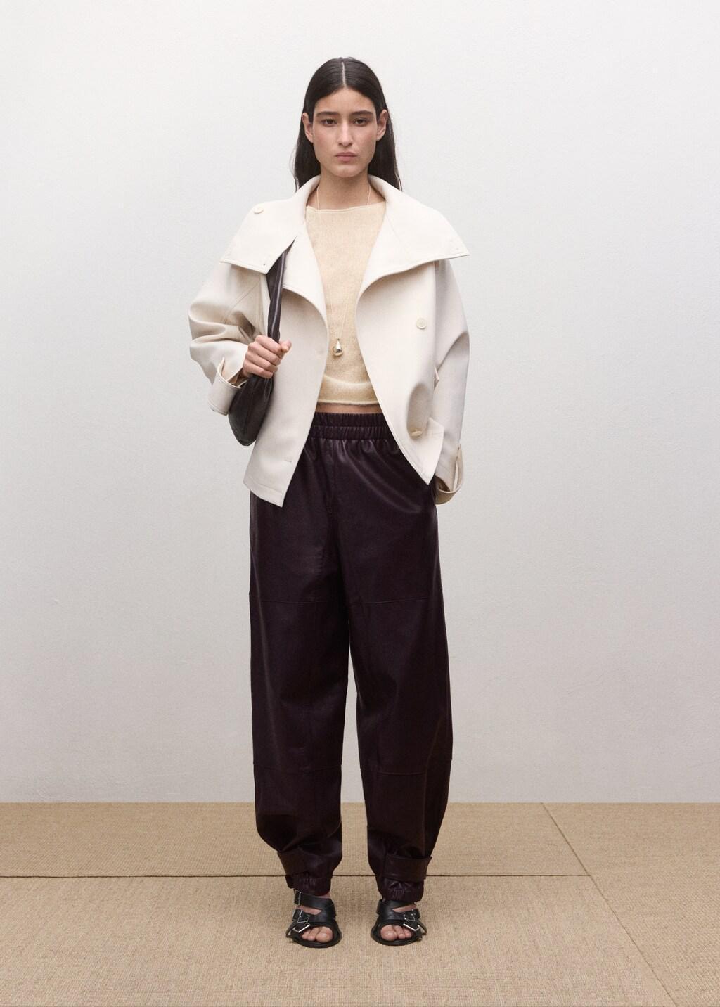 Beige Semi-Transparent Alpaca Sweater, Light Beige, medium