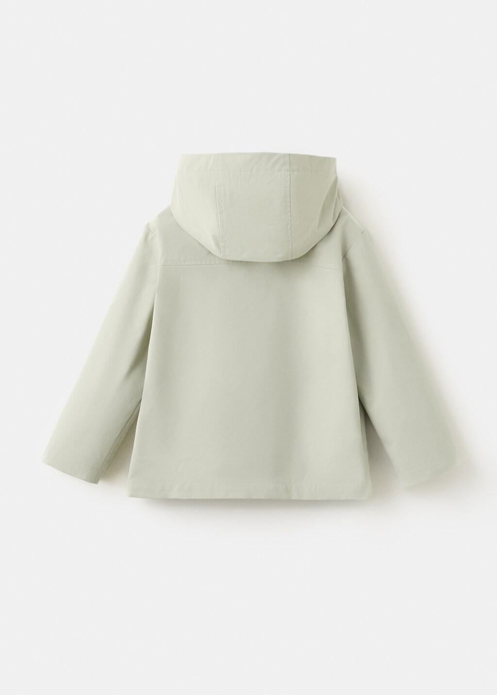 Green Hooded Parka, Baby Boy, Green, large image number 1