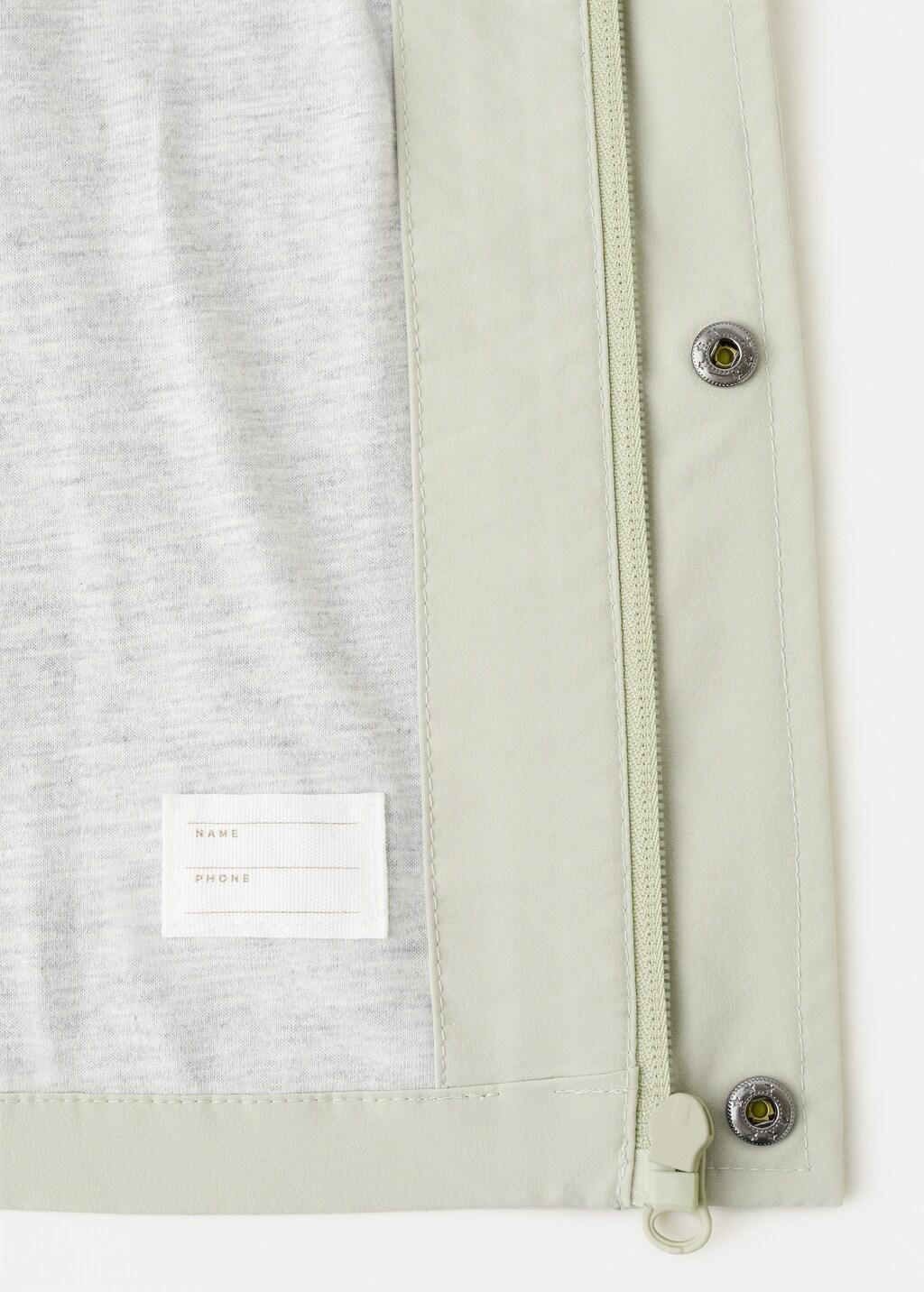 Green Hooded Parka, Baby Boy, Green, medium