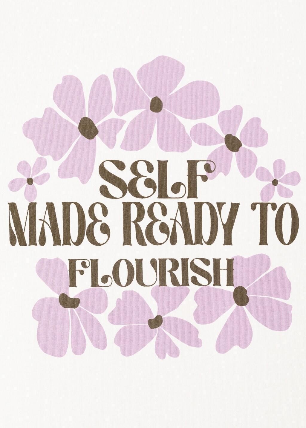 Purple Printed Cotton-Blend T-Shirt, Medium Purple, medium