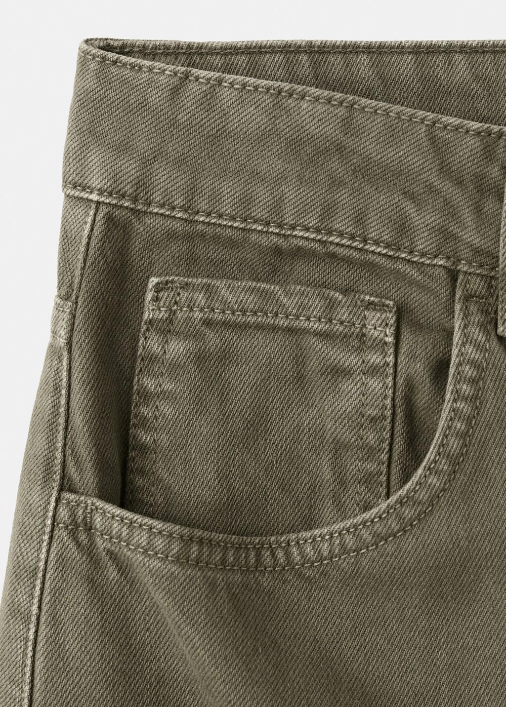 Khaki Pocket Cargo Jeans, 0201_37, large image number 5