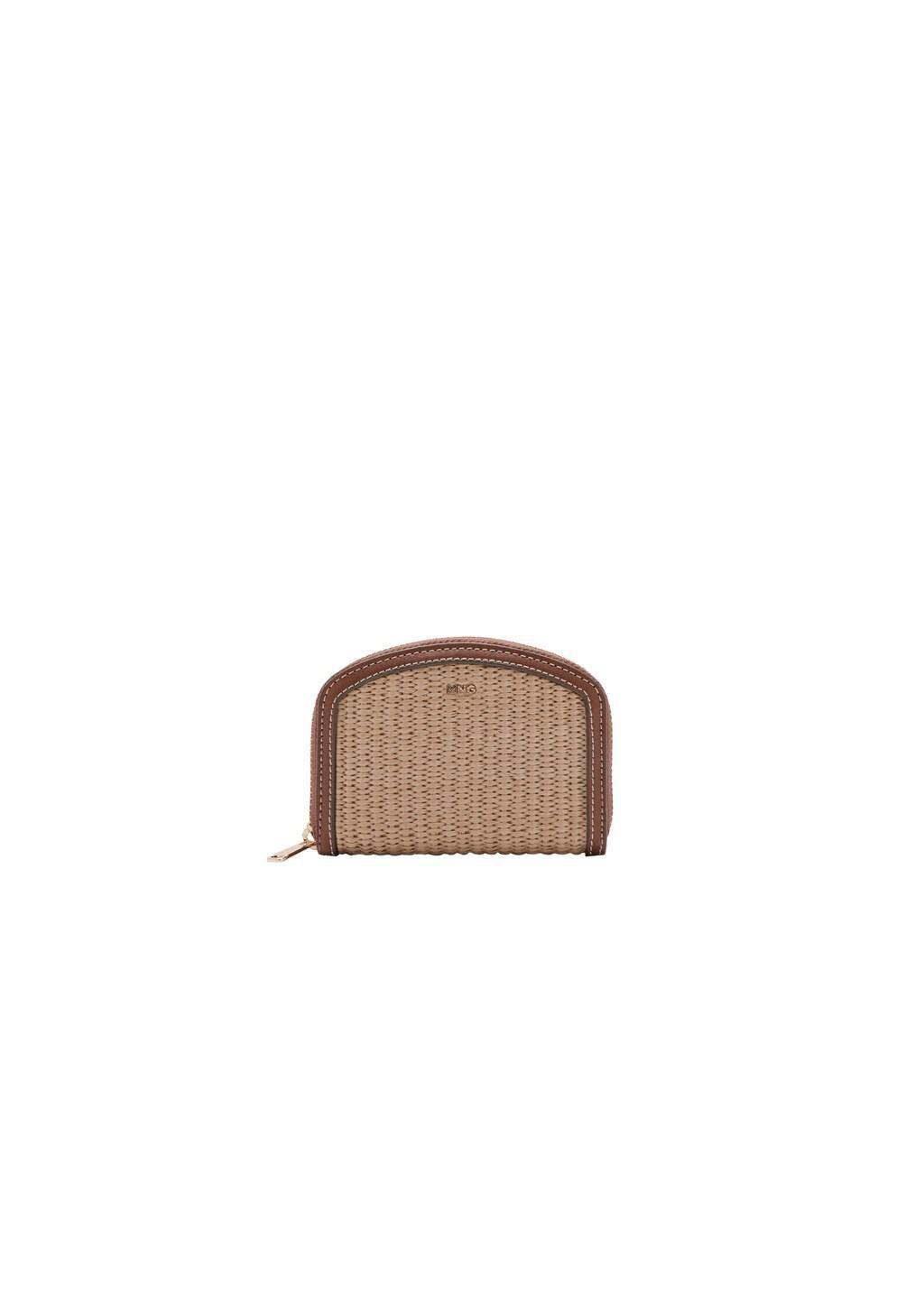 Beige Medium Texture Wallet, Light Beige, large image number 2