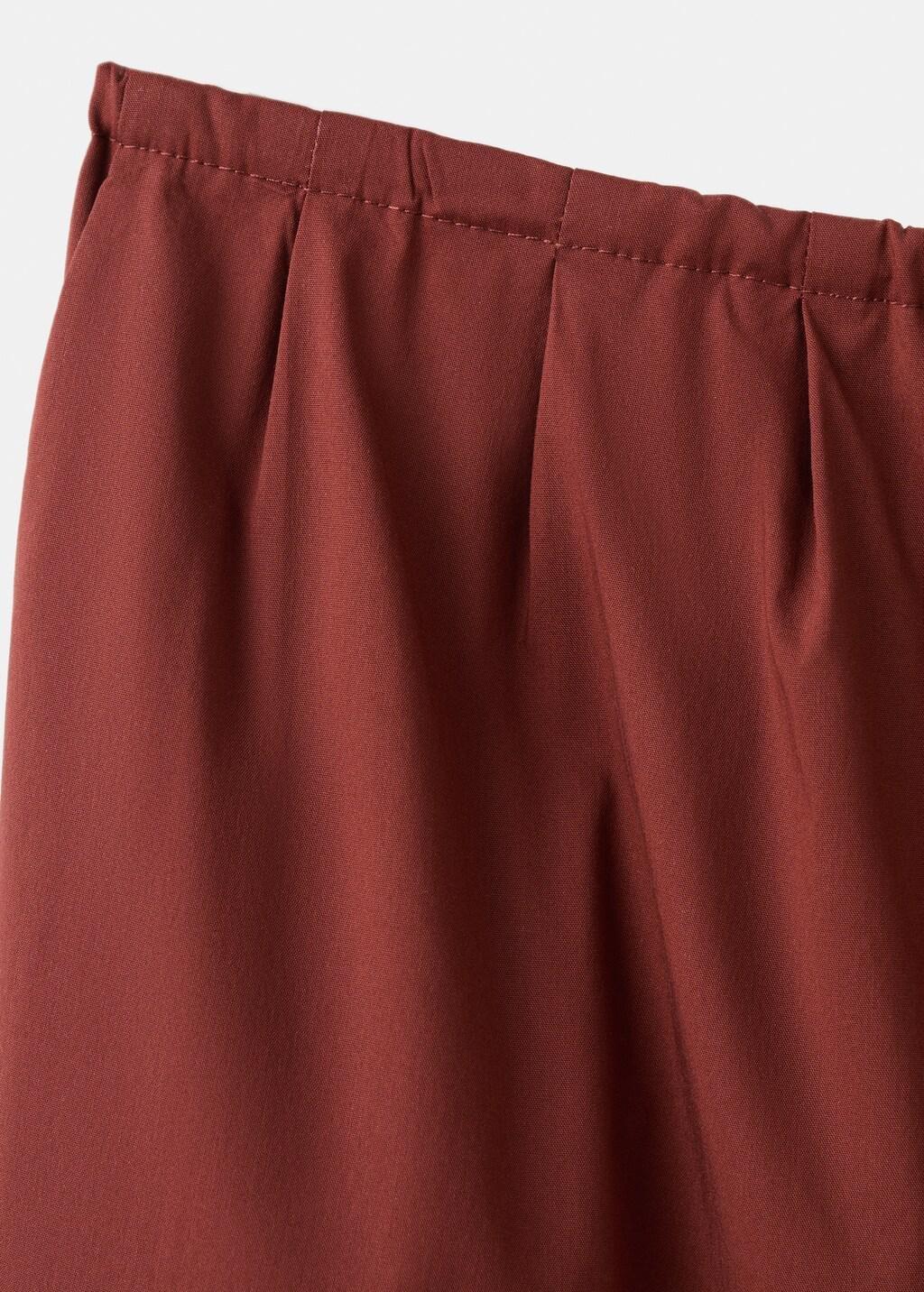 Orange High-Waisted Harem Pants, Medium Orange, large image number 1