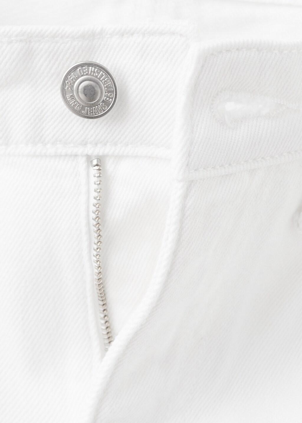WHITE Matilda high-rise straight jeans, White, large image number 1