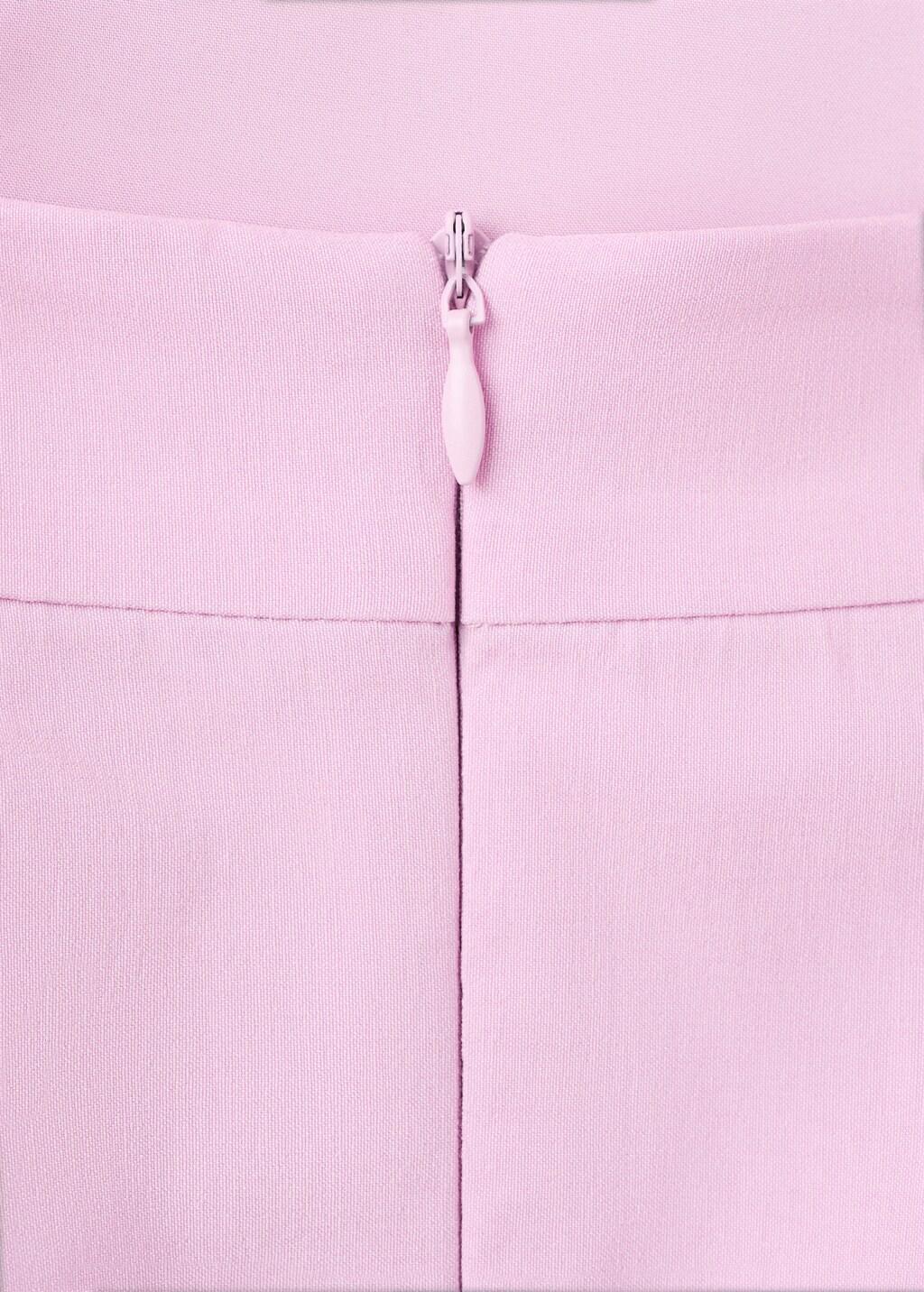 Purple Lt Pastel Short Halter-Neck Dress, 0201_68, large image number 1