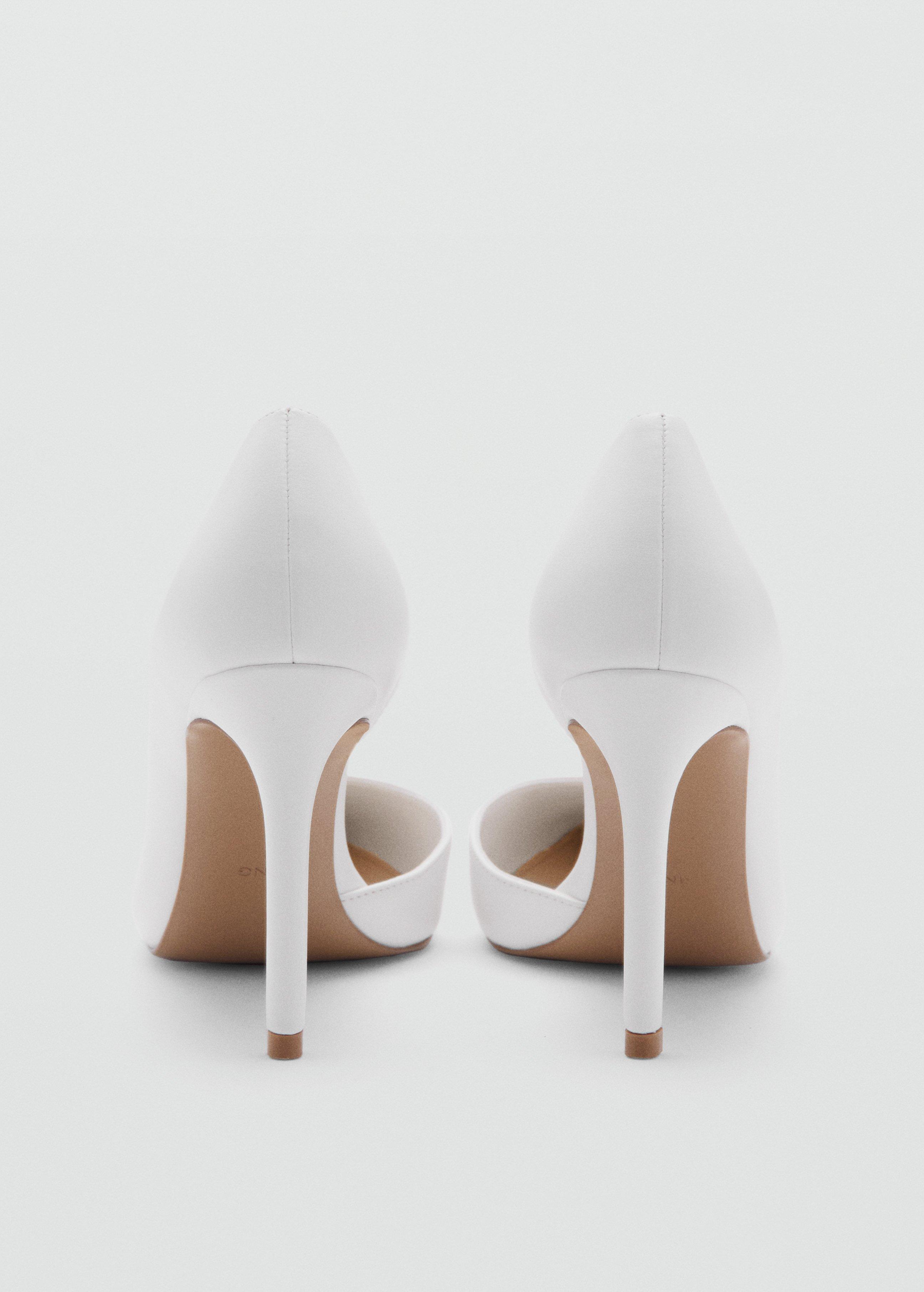 White High-Heeled Shoes, White, large image number 2