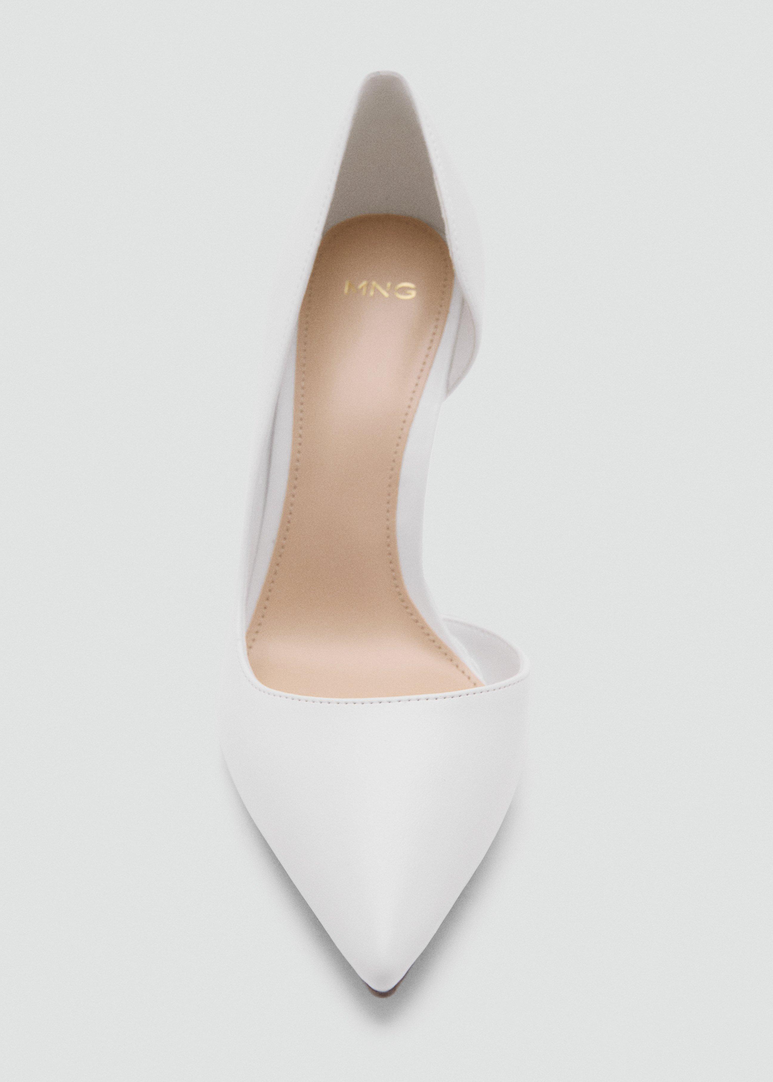 White High-Heeled Shoes, White, large image number 3