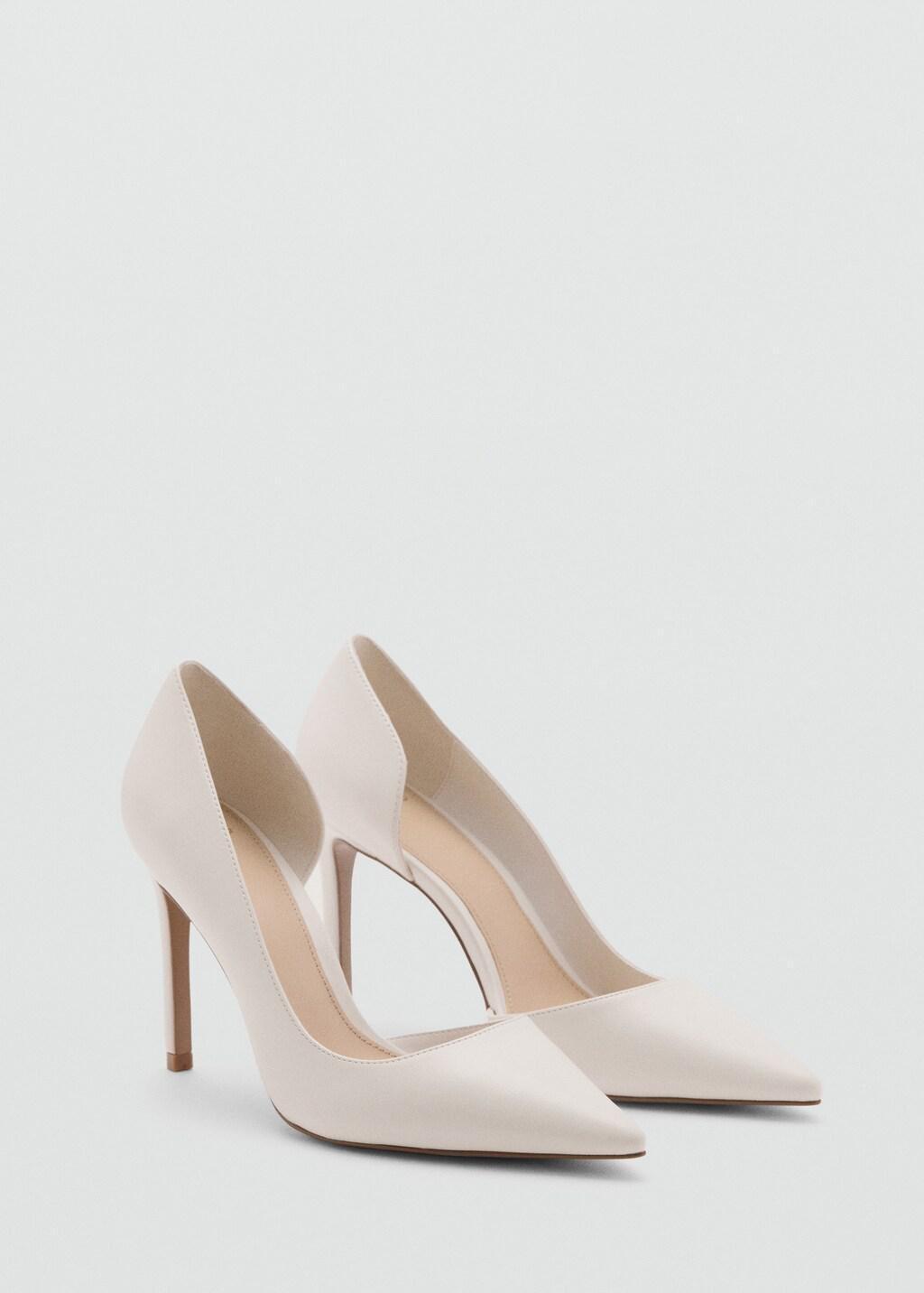 White High-Heeled Shoes, 0201_01, large image number 4
