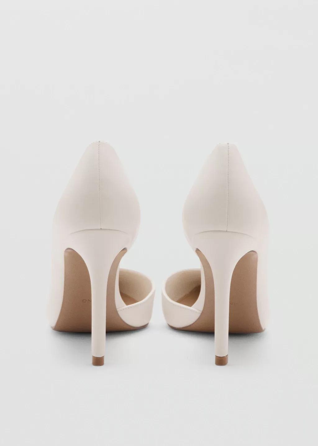 White High-Heeled Shoes, 0201_01, large image number 5