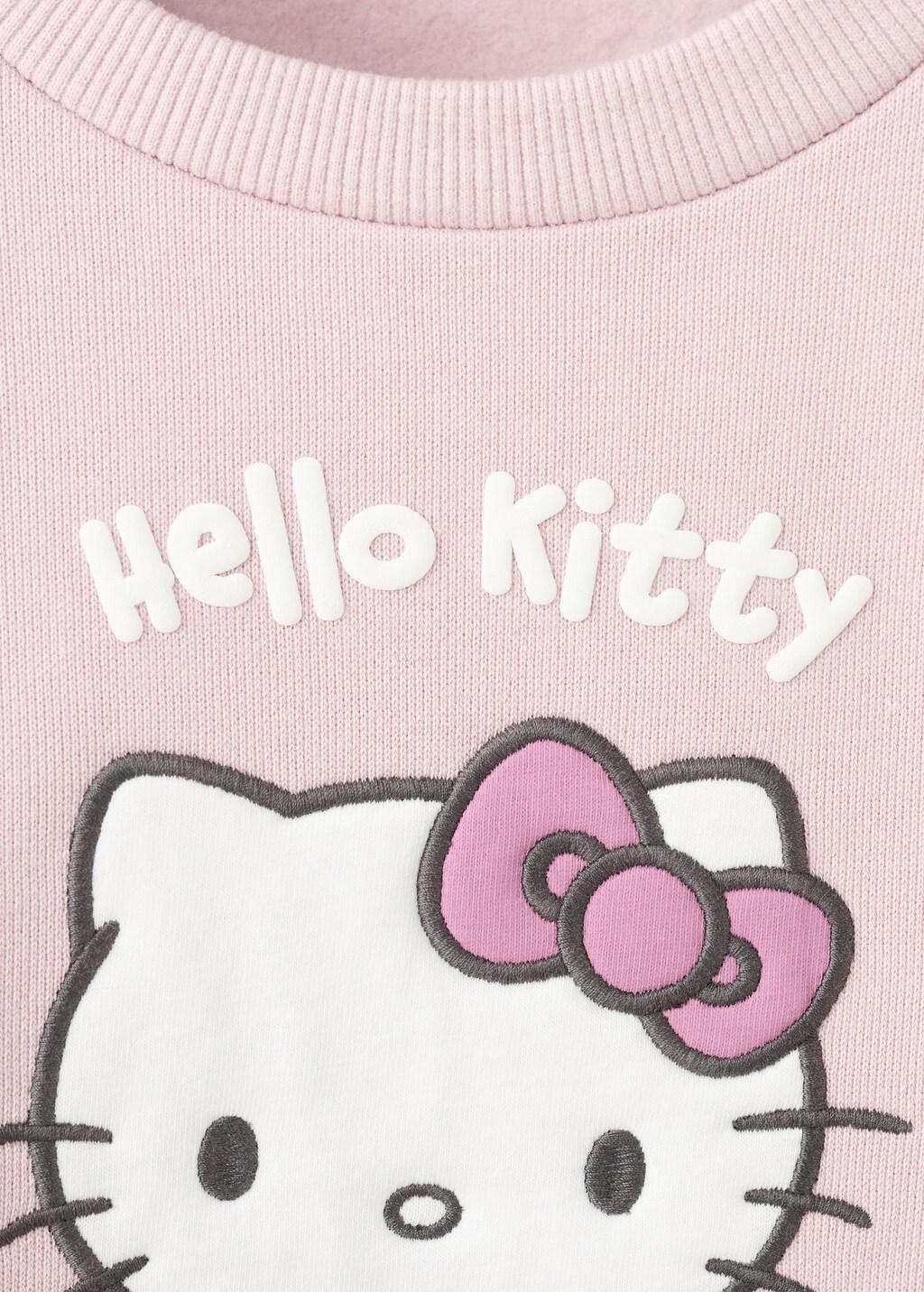 Pink Hello Kitty Sweatshirt, Baby Girls, Pink, large image number 1