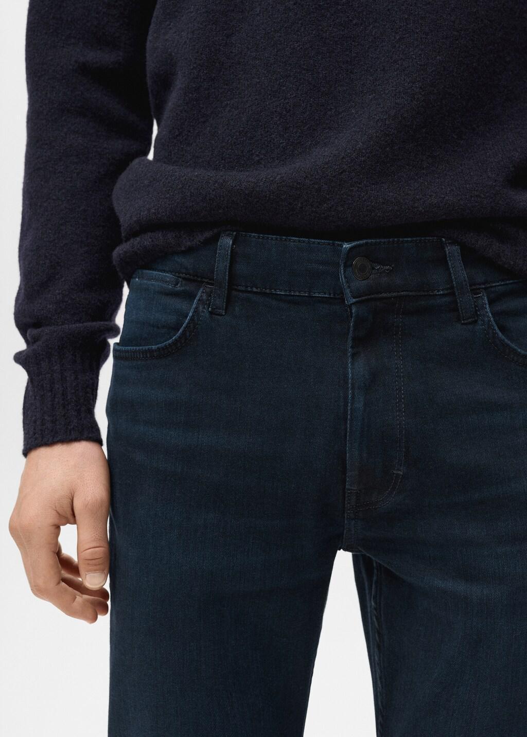 Blue Slim Fit Ultra Soft Touch Patrick Jeans, Open Blue, large image number 4