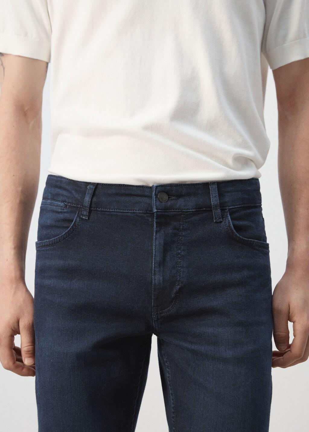 Blue Slim Fit Ultra Soft Touch Patrick Jeans, Open Blue, large image number 4