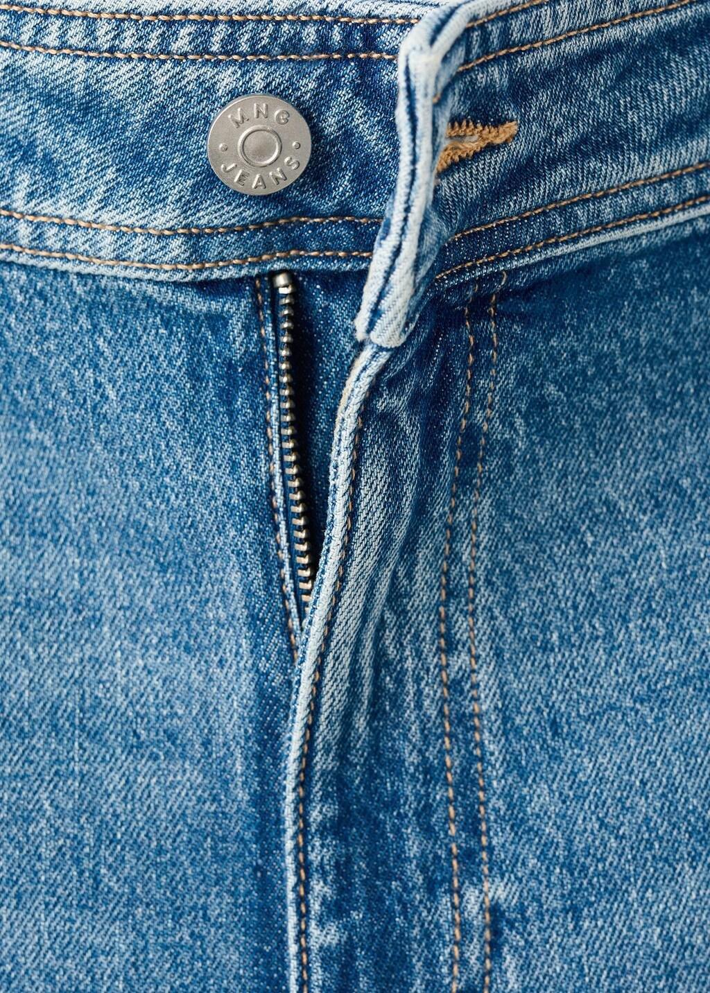 Blue Catherin Culotte High-Rise Jeans, 0201_TM, large image number 1