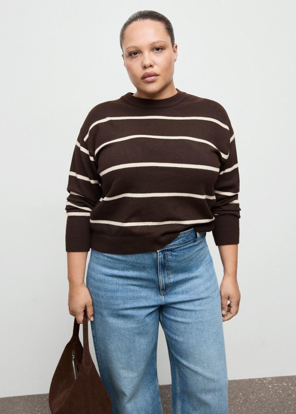 Blue Catherin Culotte High-Rise Jeans, 0201_TM, large image number 5