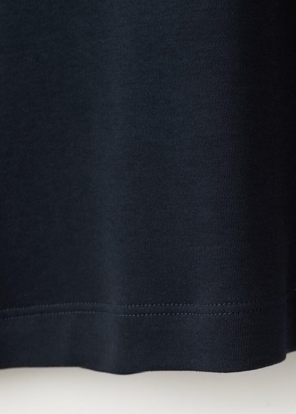 Navy Medium Weight Regular Fit T-Shirt, Navy, large image number 5