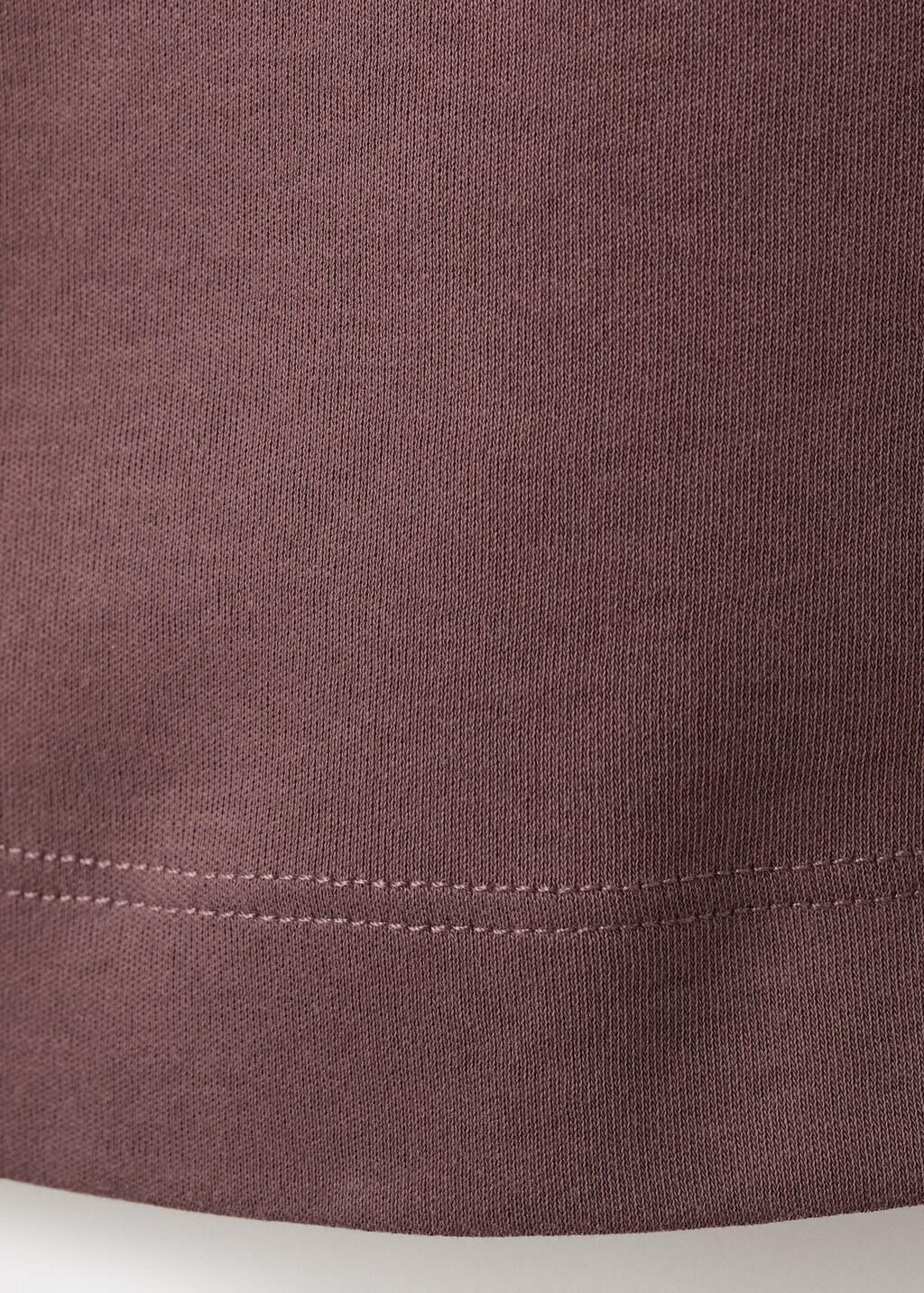 Purple Medium Weight Regular Fit T-Shirt, 0201_66, large image number 5