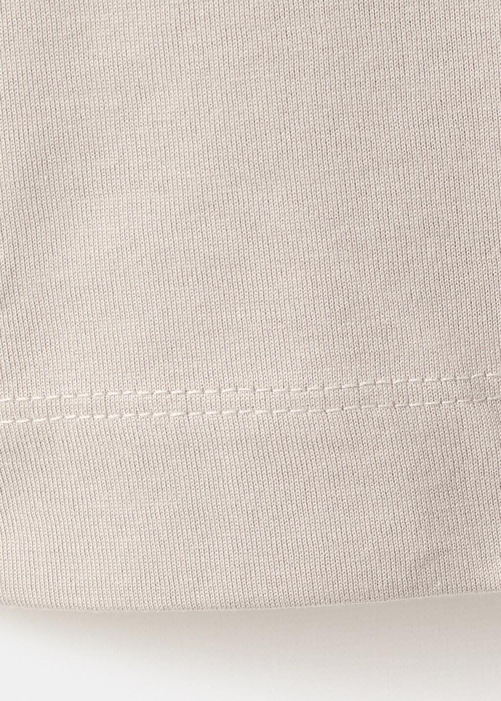 Brown Cotton T-Shirt Regular Fit, Light Pastel Brown, large image number 5