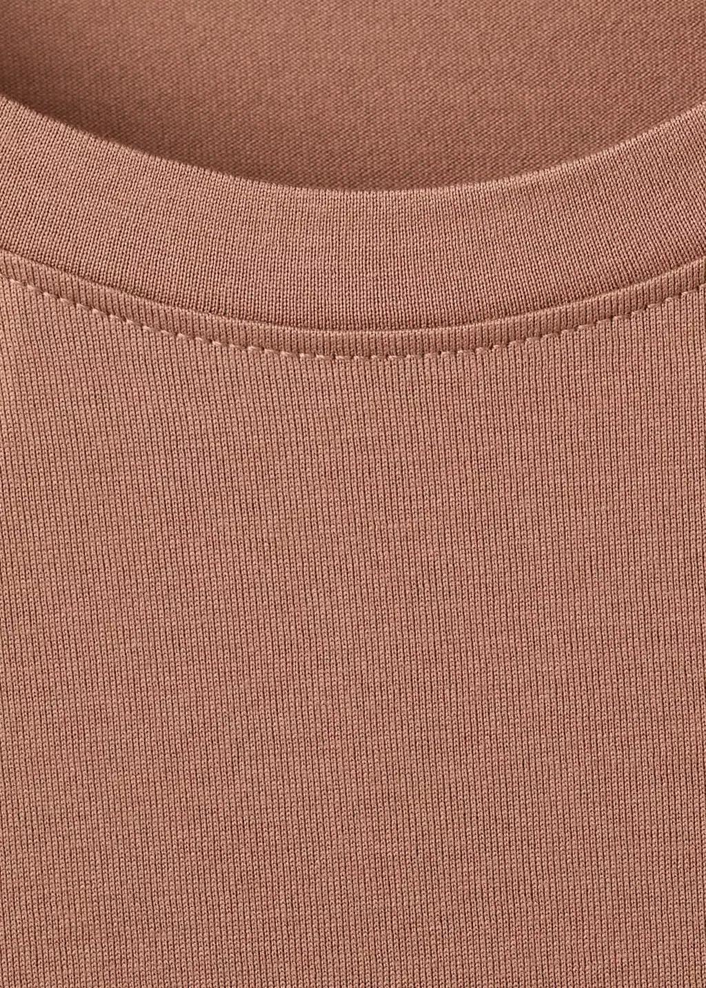 Orange Lt Pastel 100% Cotton T-Shirt Regular Fit, Light-Pastel Orange, large image number 1