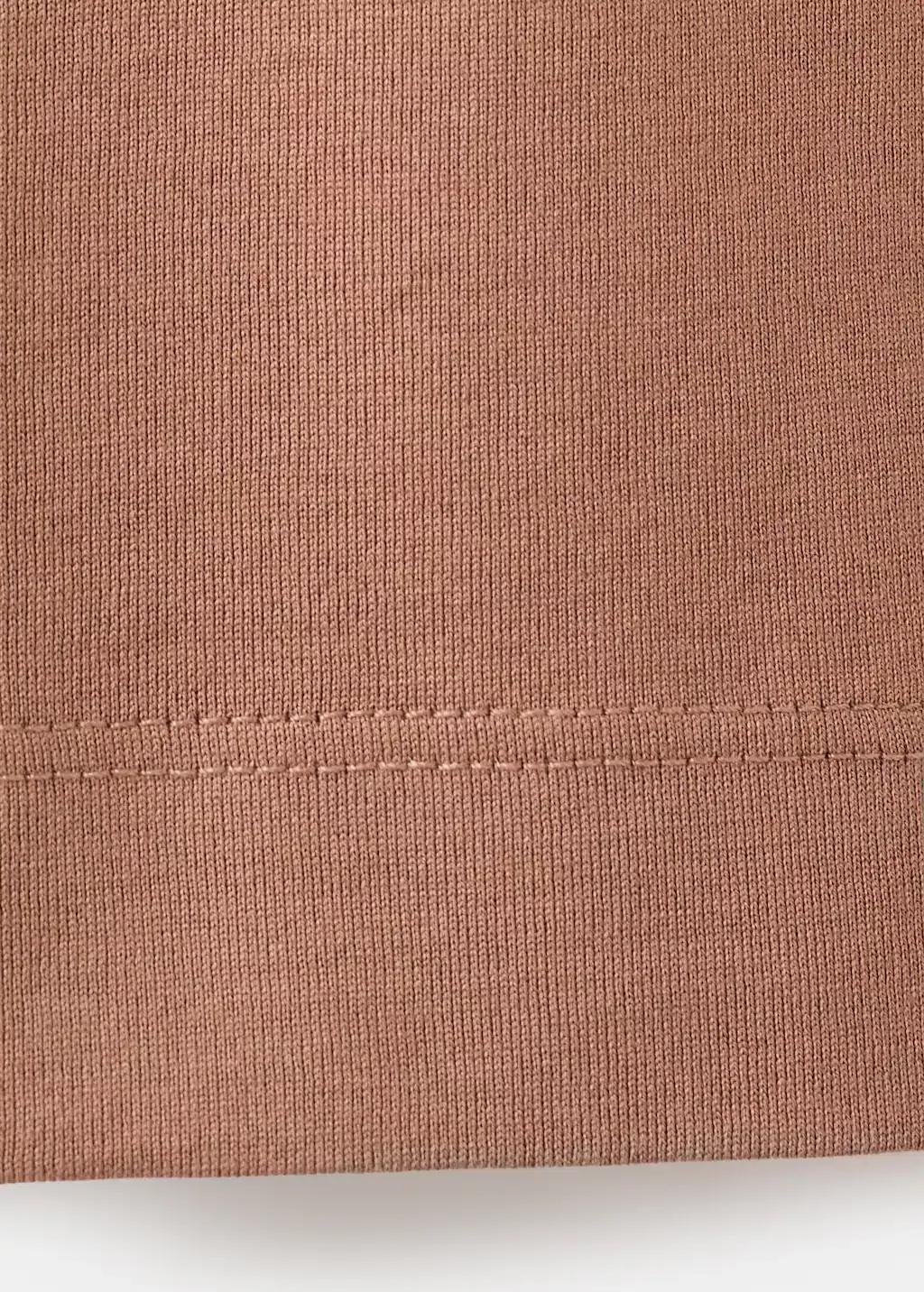 Orange Lt Pastel 100% Cotton T-Shirt Regular Fit, Light-Pastel Orange, large image number 5