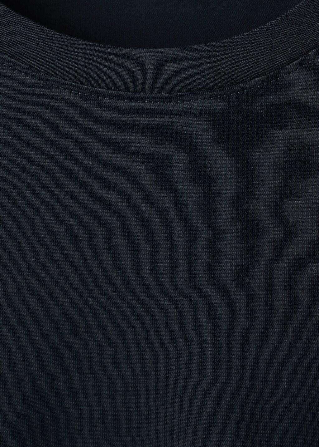 Navy Cotton T-Shirt Regular Fit, Navy, large image number 1