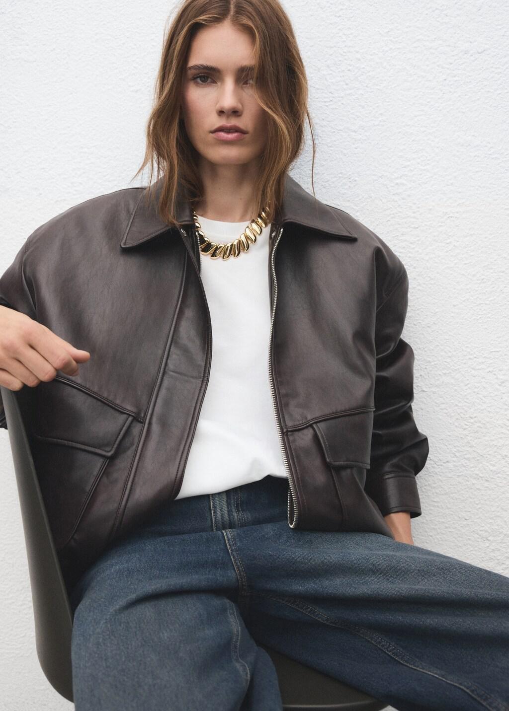 GOLD Maxi-link necklace, 0201_OR, medium