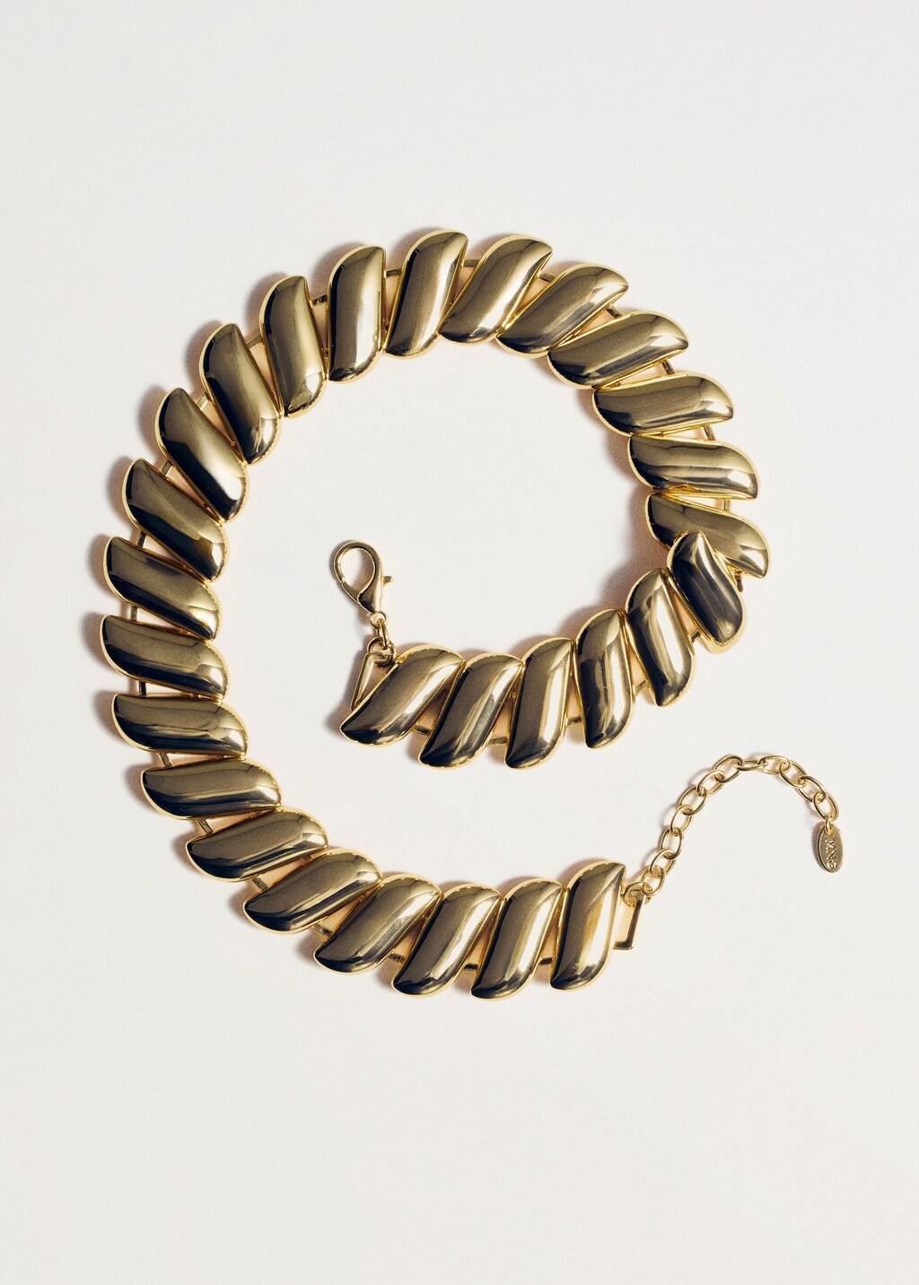 GOLD Maxi-link necklace, 0201_OR, large image number 2