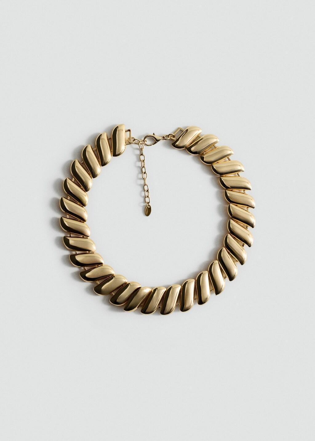 Gold Maxi-Link Necklace, Gold, large image number 5