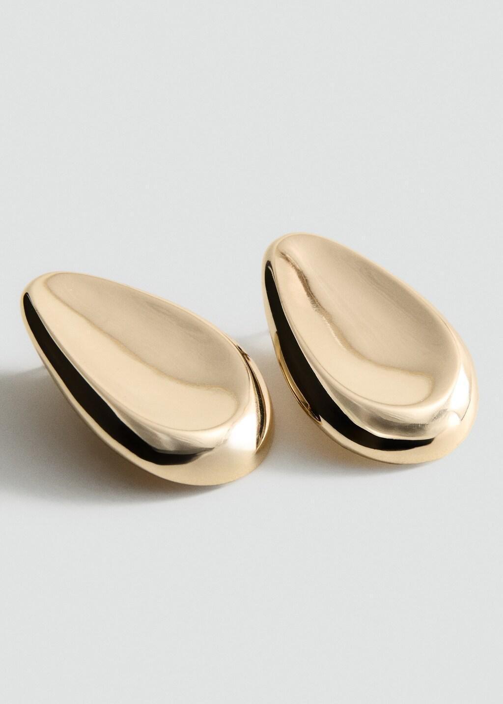 Gold Drop Earrings, 0201_OR, large image number 1