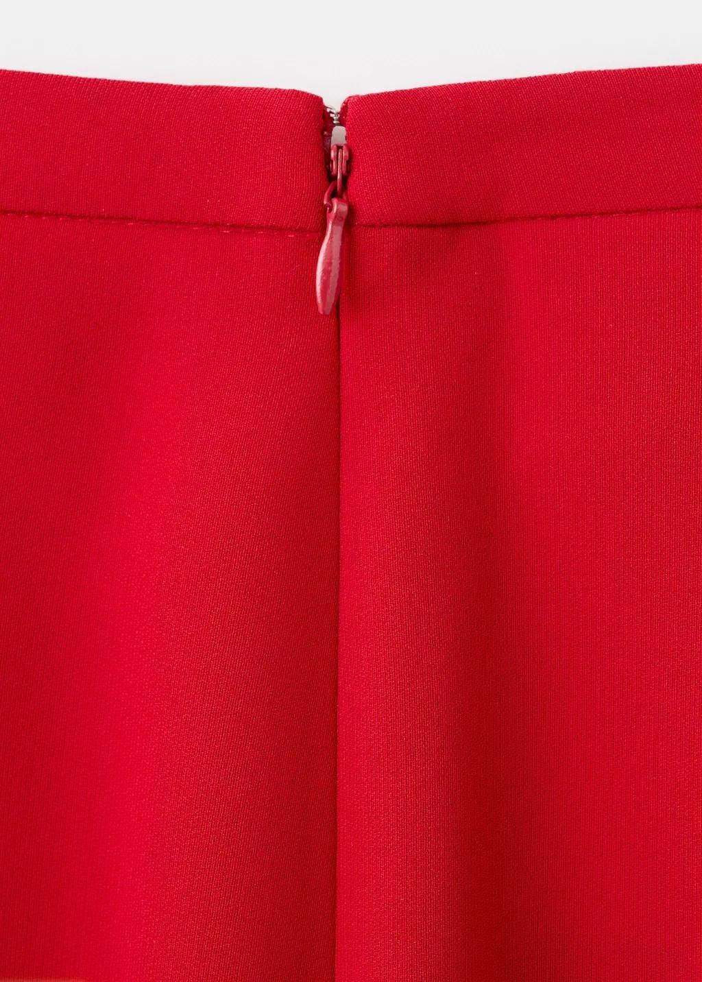 Red High-Waist Suits Trousers, 0201_70, medium