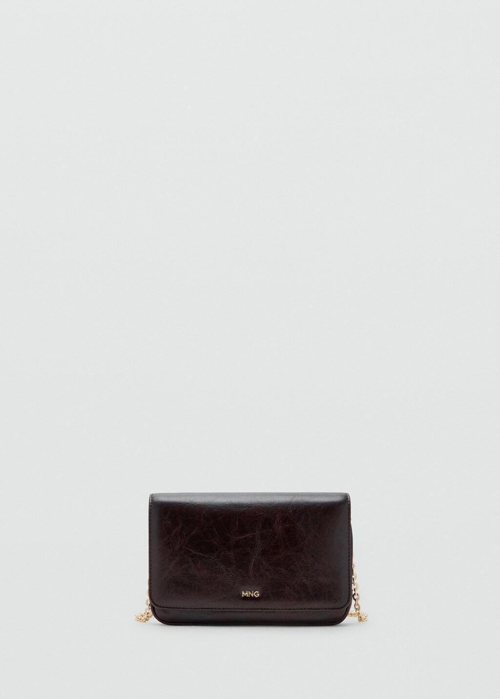 Red Small Crossbody Bag, Dark Red, large image number 3