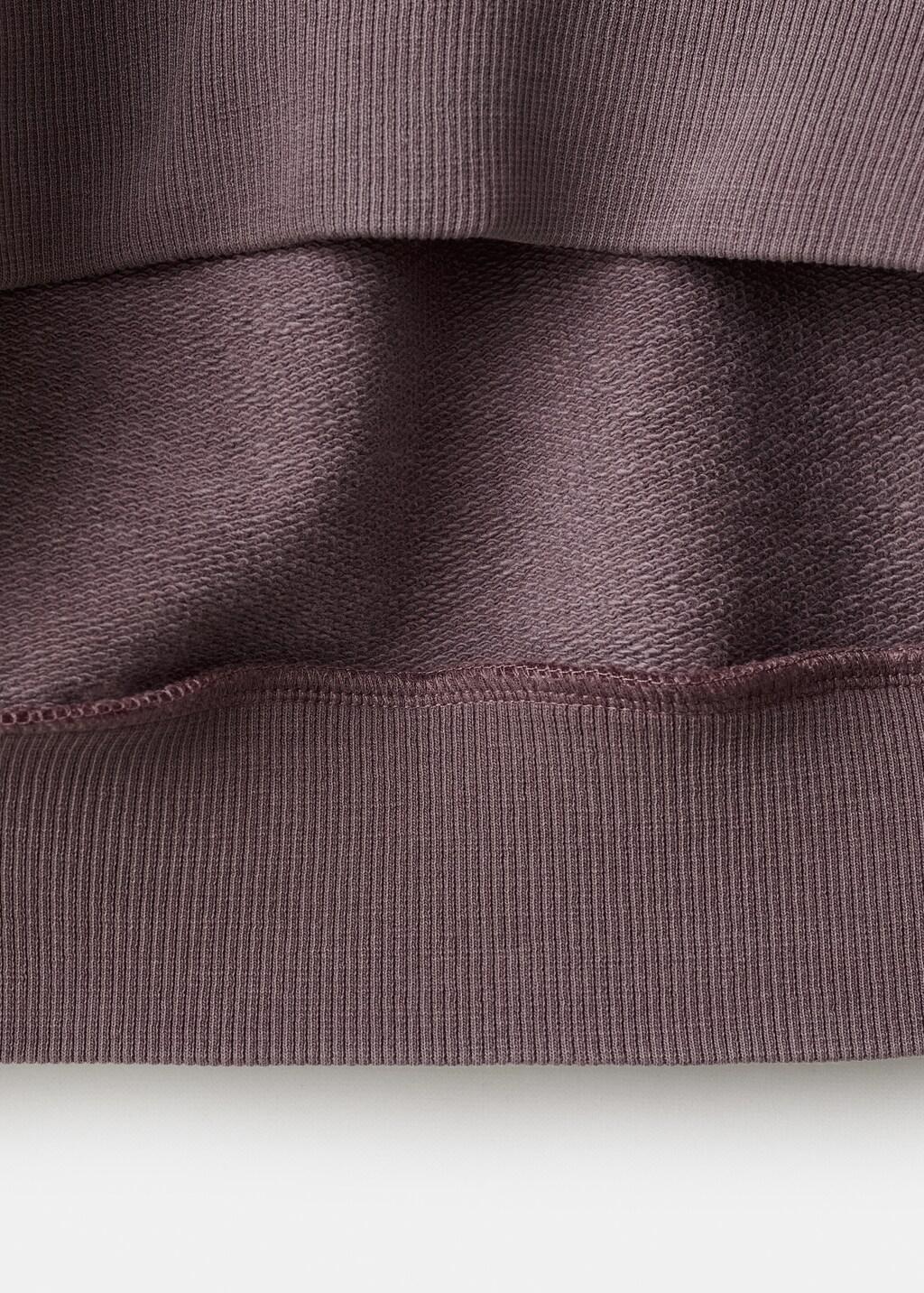 Brown Tiger-Print Sweatshirt, Kids Girls, Dark Brown, large image number 3