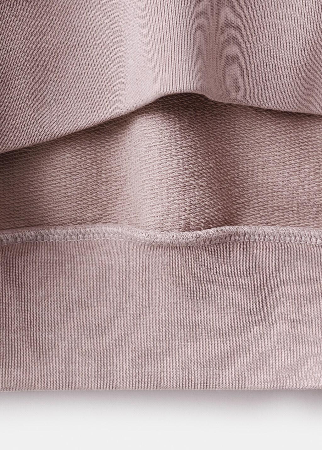 Pink Oversized Printed Sweatshirt, Kids Girls, Pink, large image number 4