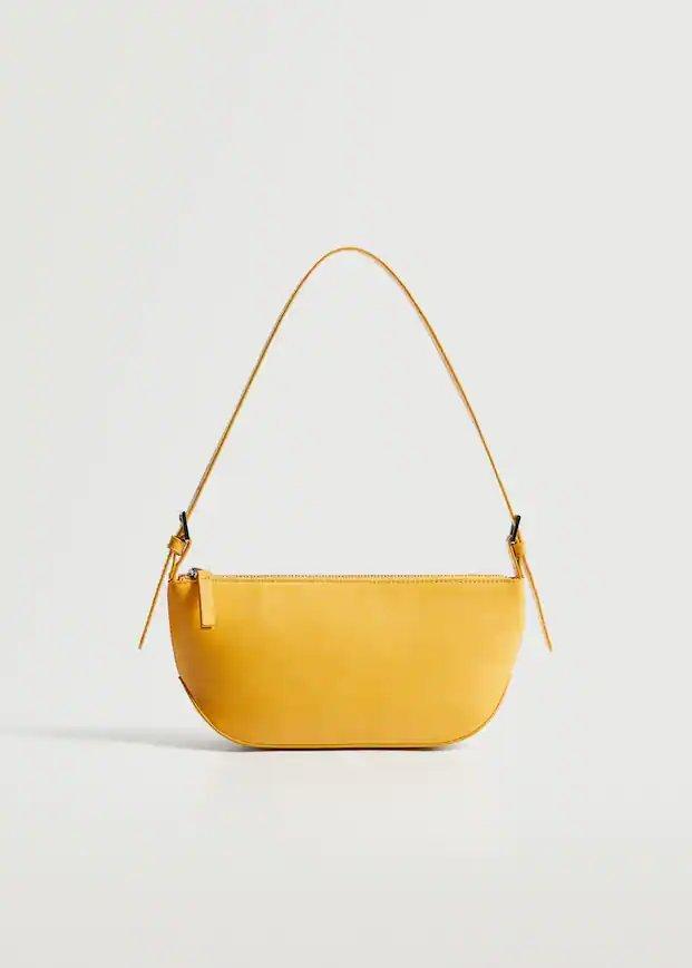 Yellow Baguette Bag, Women, , large image number 2