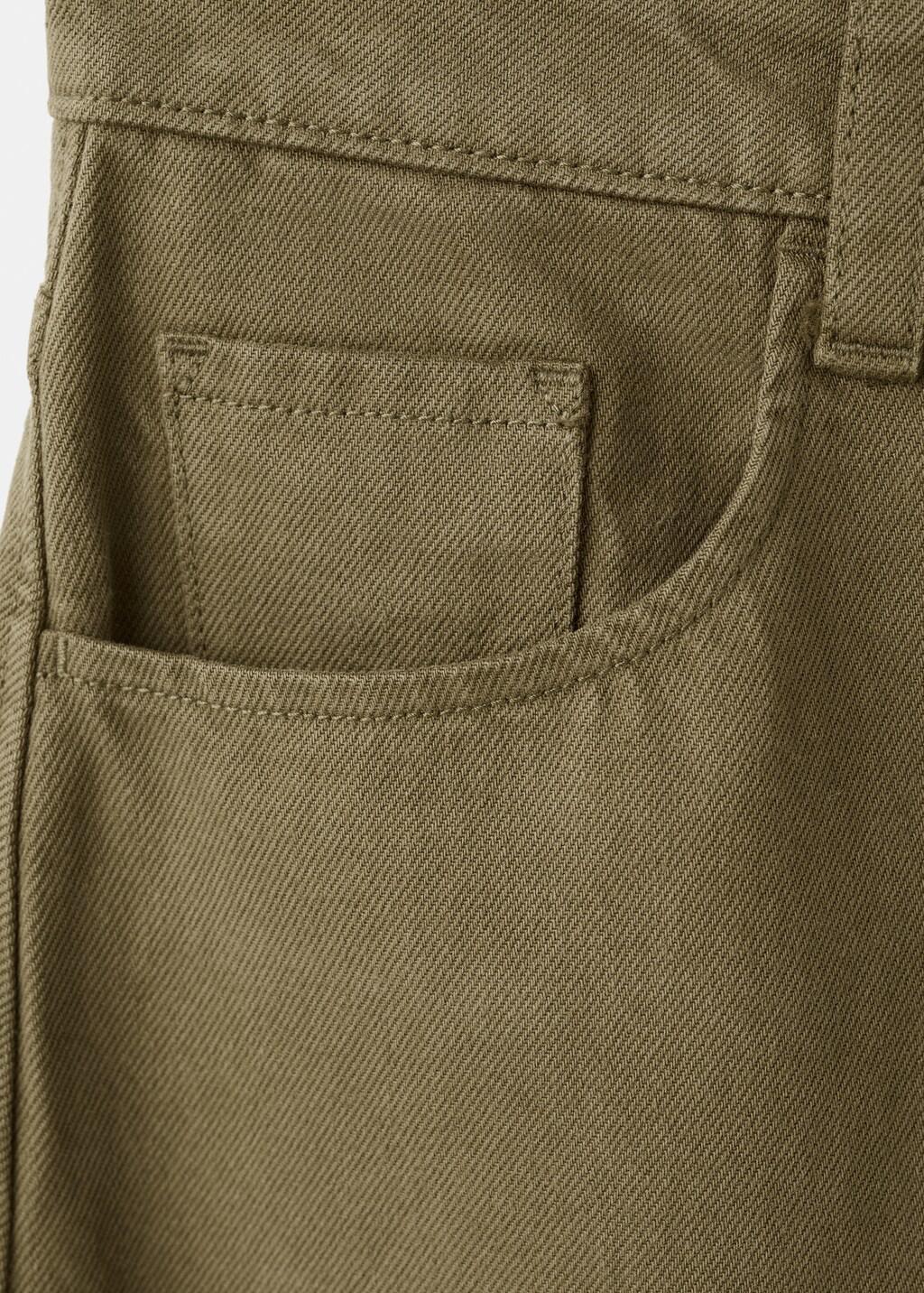 Khaki Mid-Rise Balloon Jeans, 0201_37, large image number 5