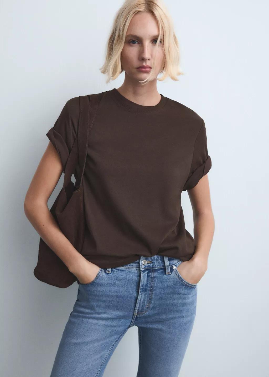 Blue Sienna Flared Cropped Jeans, 0201_TM, large image number 4