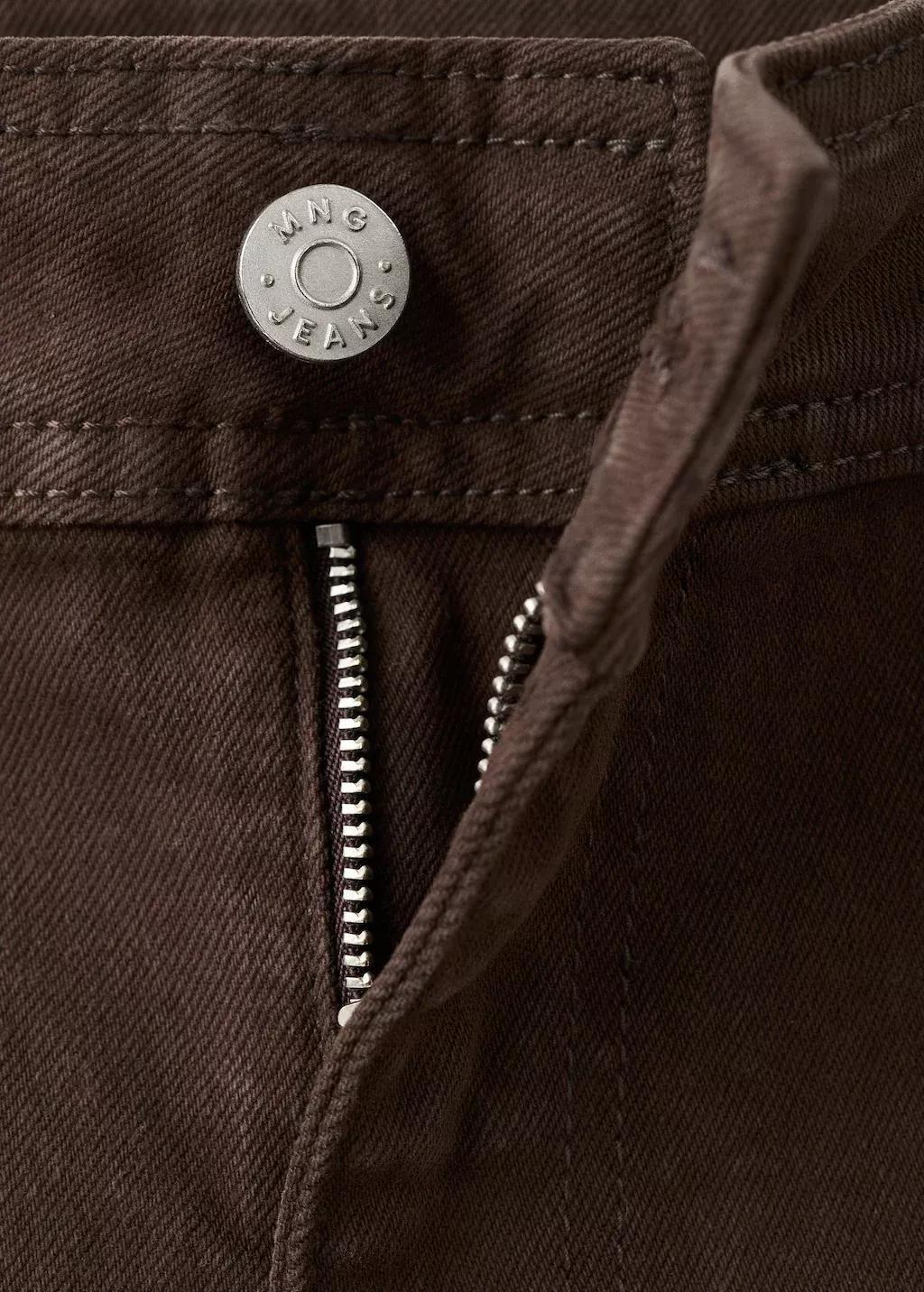 Brown Catherin Culotte High-Rise Jeans, 0201_32, large image number 1