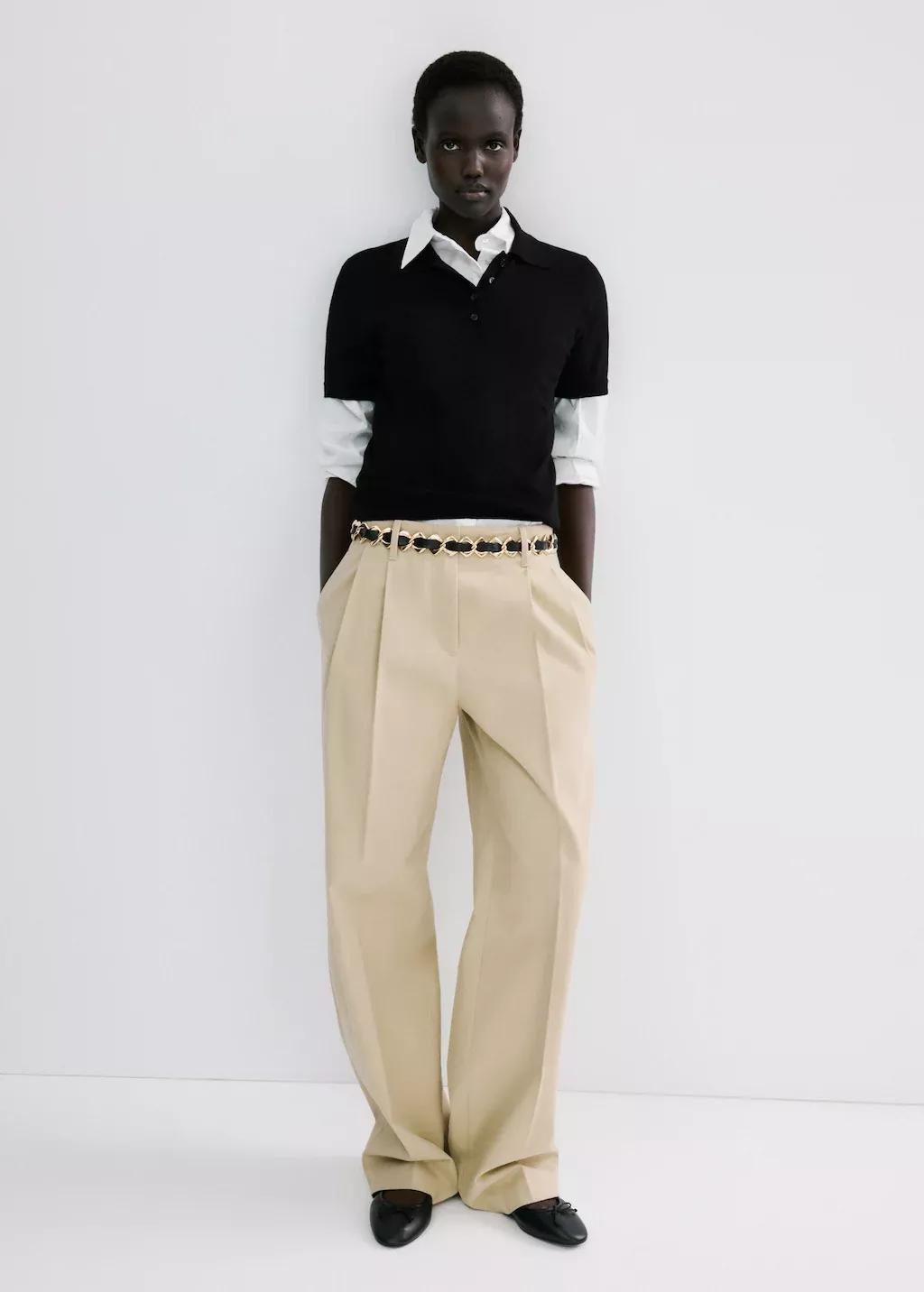 Black Polo Neck Sweater, 0201_99, large image number 0