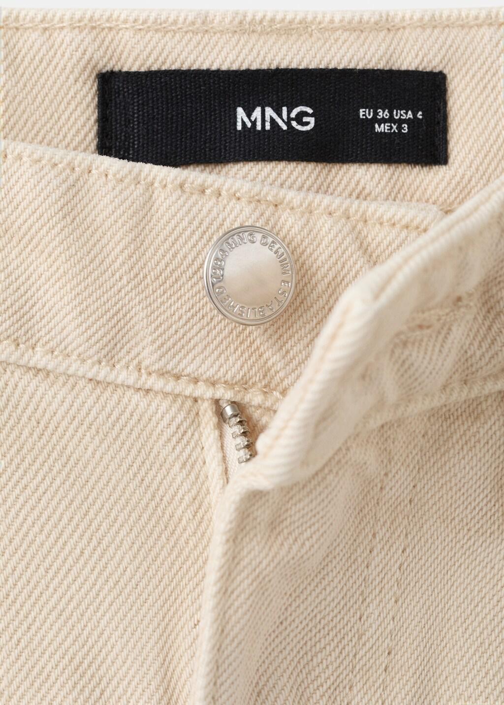 Yellow Balloon Jeans With Rolled-Up Hem, Yellow, medium