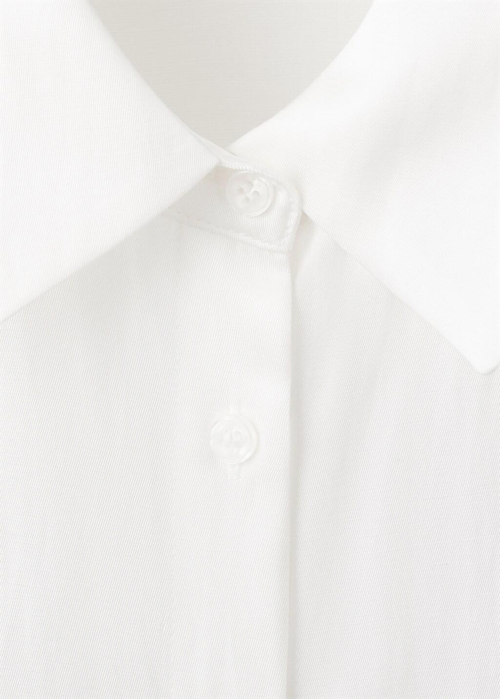 White Side Knot Blouse, Natural White, large image number 4