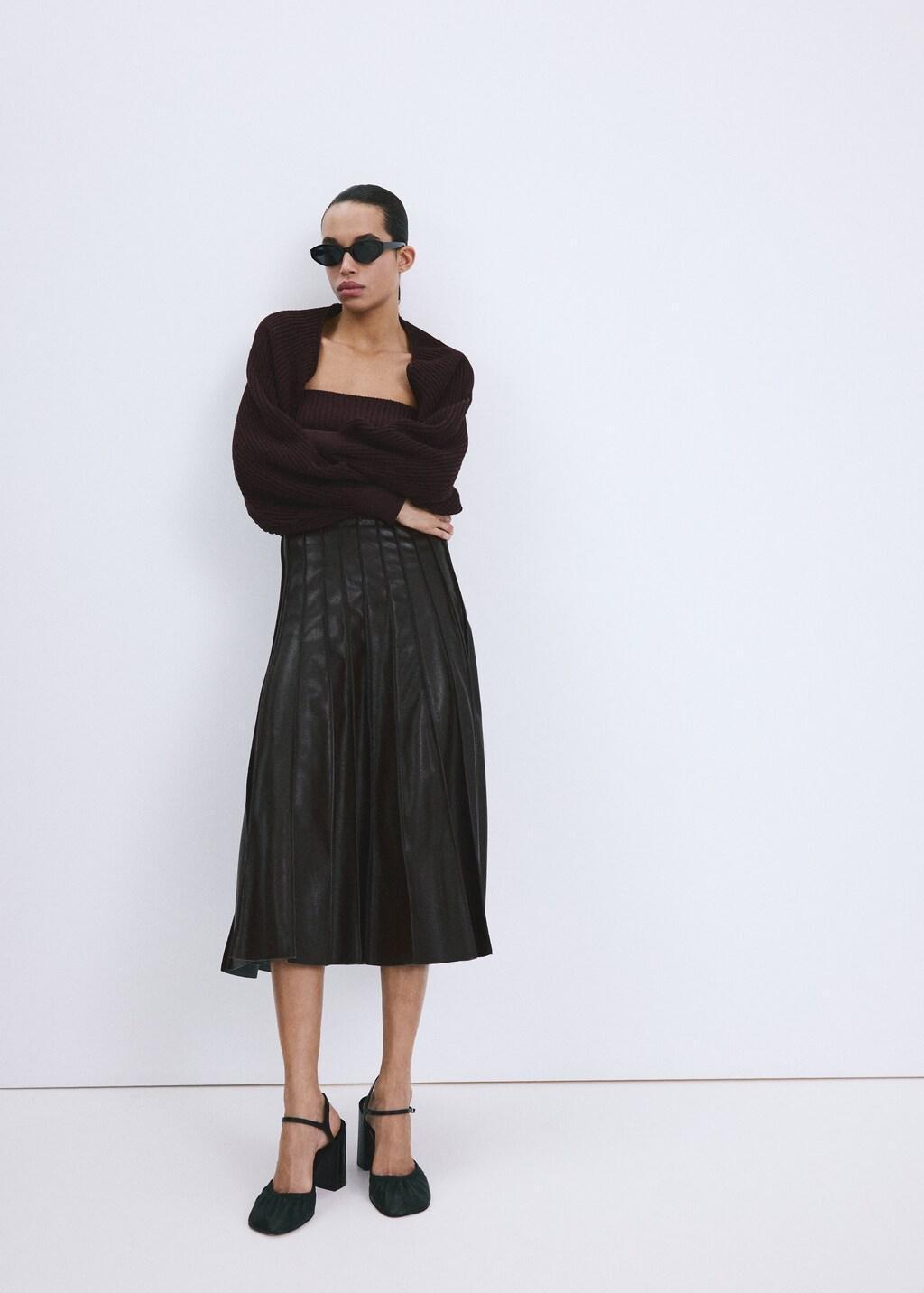 Dark Purple 2-Piece Knit Set, Dark Purple, large image number 0