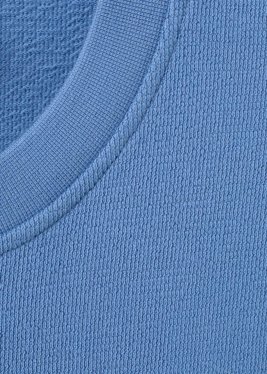 Blue Cotton T-Shirt Regular Fit, 0201_51, large image number 1